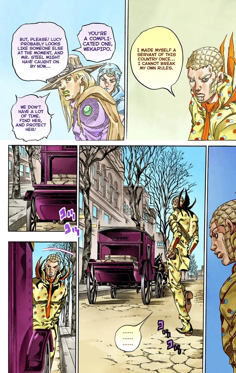 JoJo's Bizarre Adventure Steel Ball Run Colored Manga β Chapter 60 β Page 23