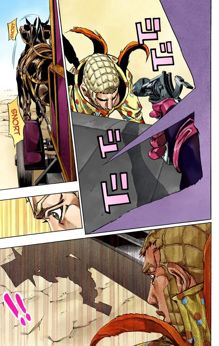 JoJo's Bizarre Adventure Steel Ball Run Colored Manga β Chapter 60 β Page 26