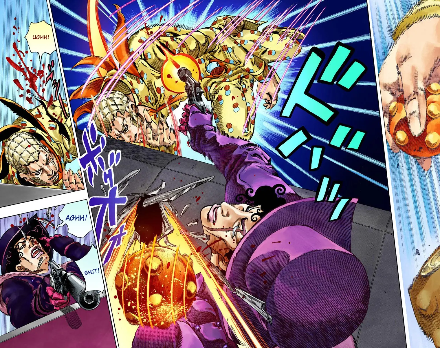 JoJo's Bizarre Adventure Steel Ball Run Colored Manga β Chapter 60 β Page 27