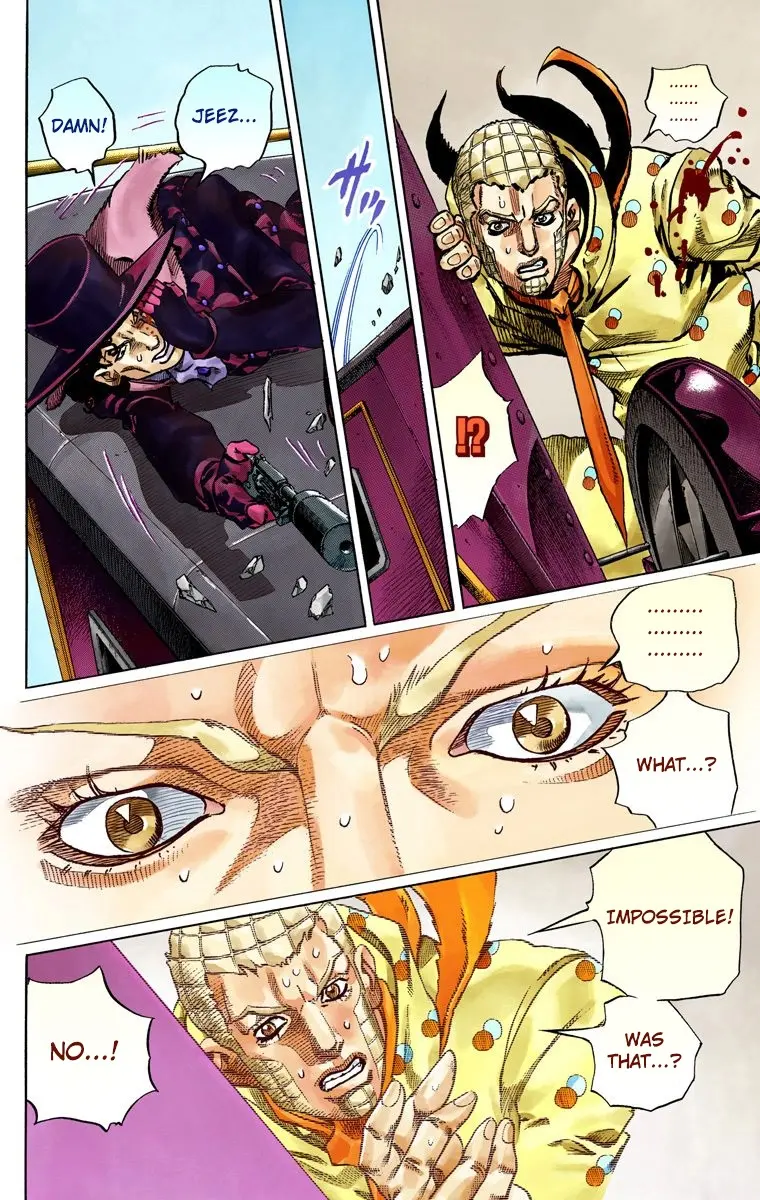 JoJo's Bizarre Adventure Steel Ball Run Colored Manga β Chapter 60 β Page 28
