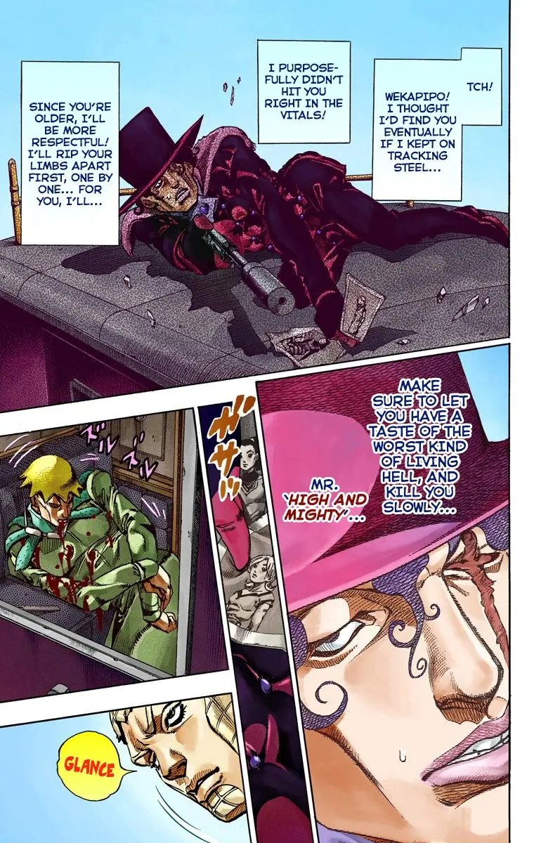 JoJo's Bizarre Adventure Steel Ball Run Colored Manga β Chapter 60 β Page 29