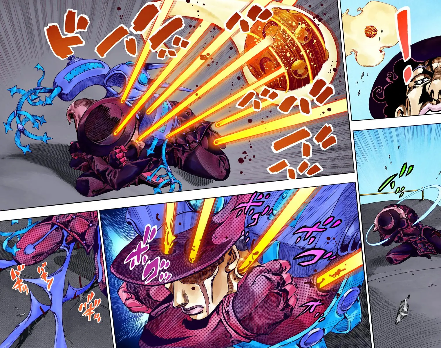 JoJo's Bizarre Adventure Steel Ball Run Colored Manga β Chapter 60 β Page 30