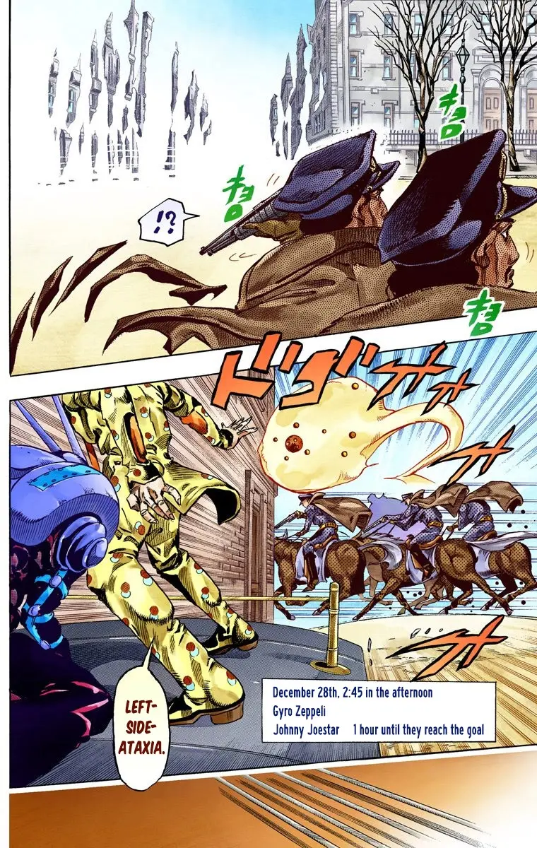 JoJo's Bizarre Adventure Steel Ball Run Colored Manga β Chapter 60 β Page 38