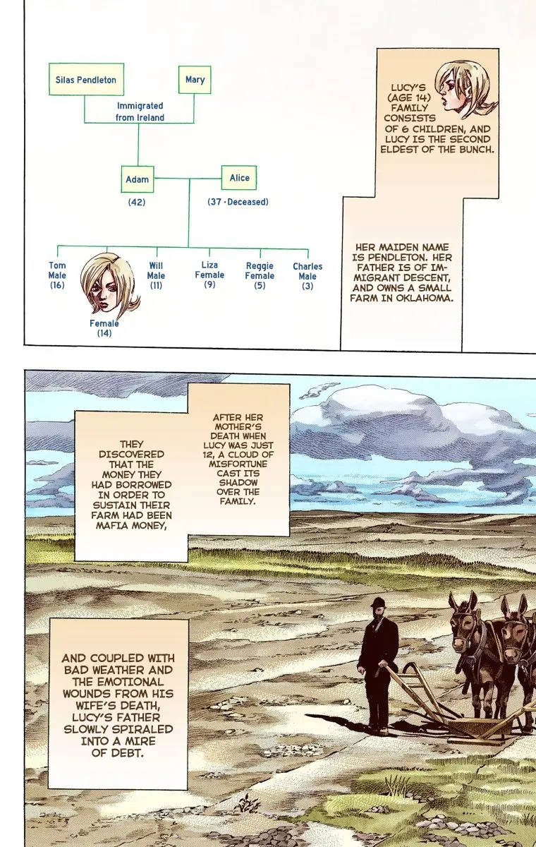 JoJo's Bizarre Adventure Steel Ball Run Colored Manga β Chapter 61 β Page 3