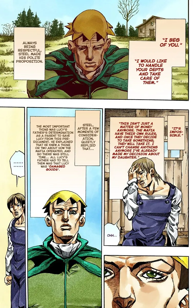 JoJo's Bizarre Adventure Steel Ball Run Colored Manga β Chapter 61 β Page 6