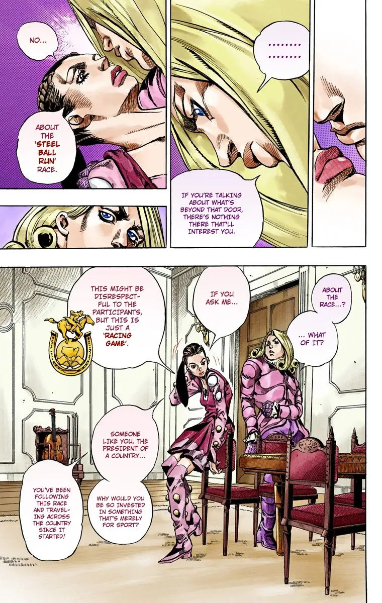 JoJo's Bizarre Adventure Steel Ball Run Colored Manga β Chapter 61 β Page 20