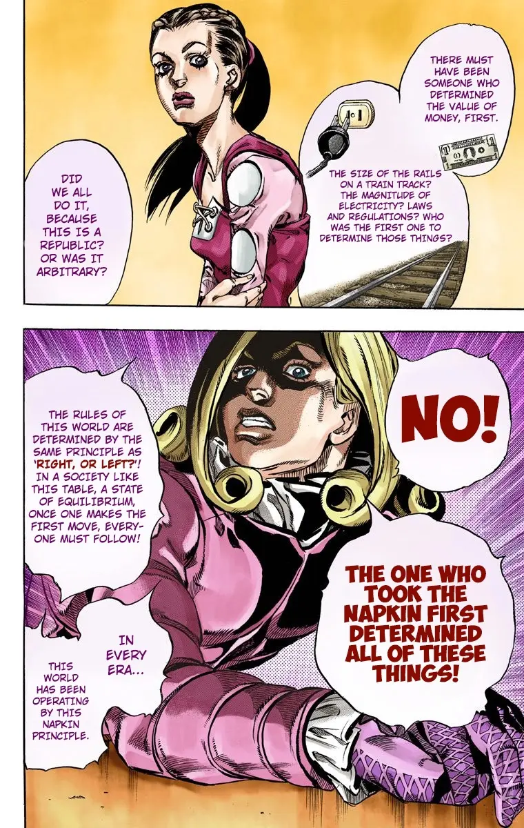 JoJo's Bizarre Adventure Steel Ball Run Colored Manga β Chapter 61 β Page 25
