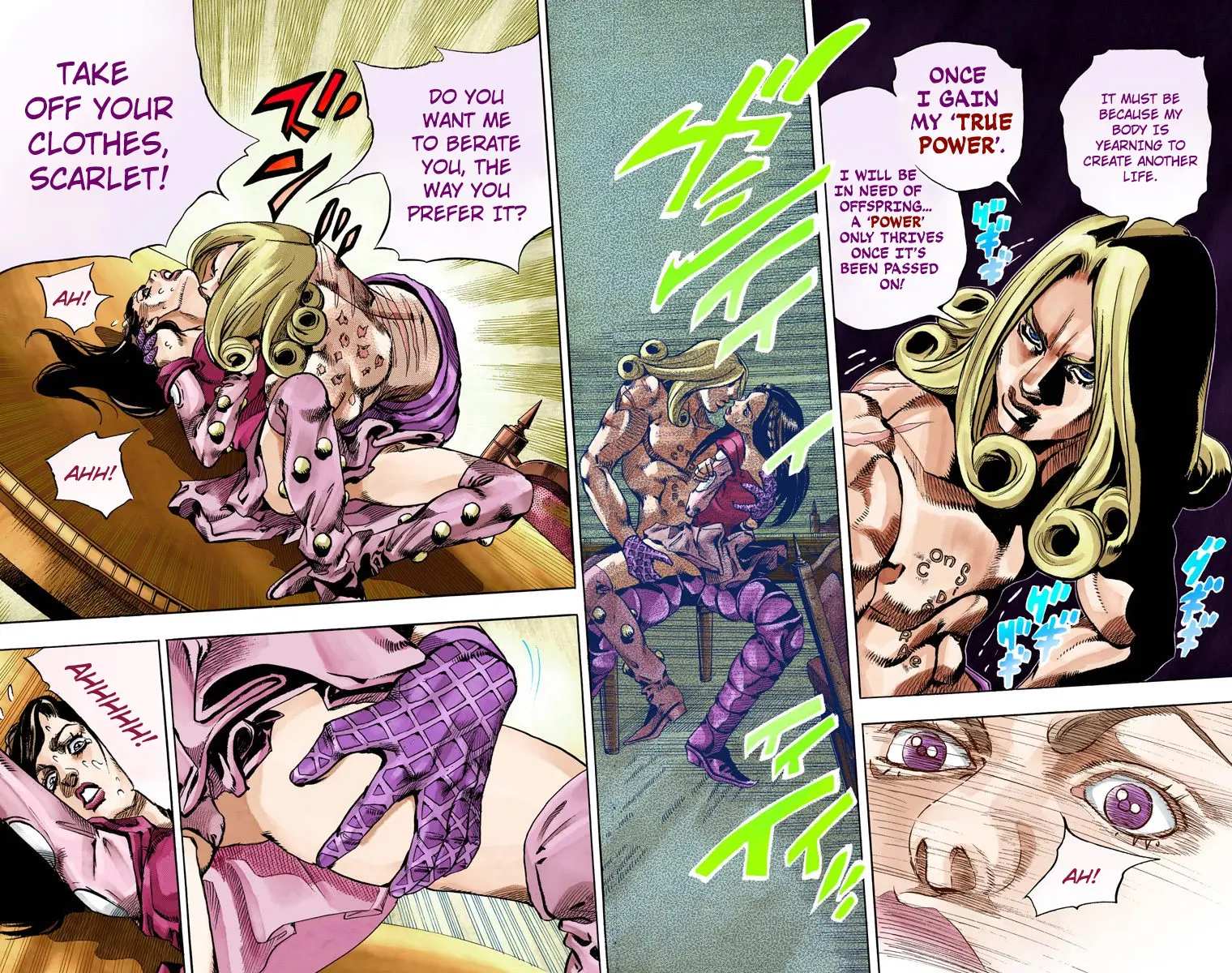JoJo's Bizarre Adventure Steel Ball Run Colored Manga β Chapter 61 β Page 34