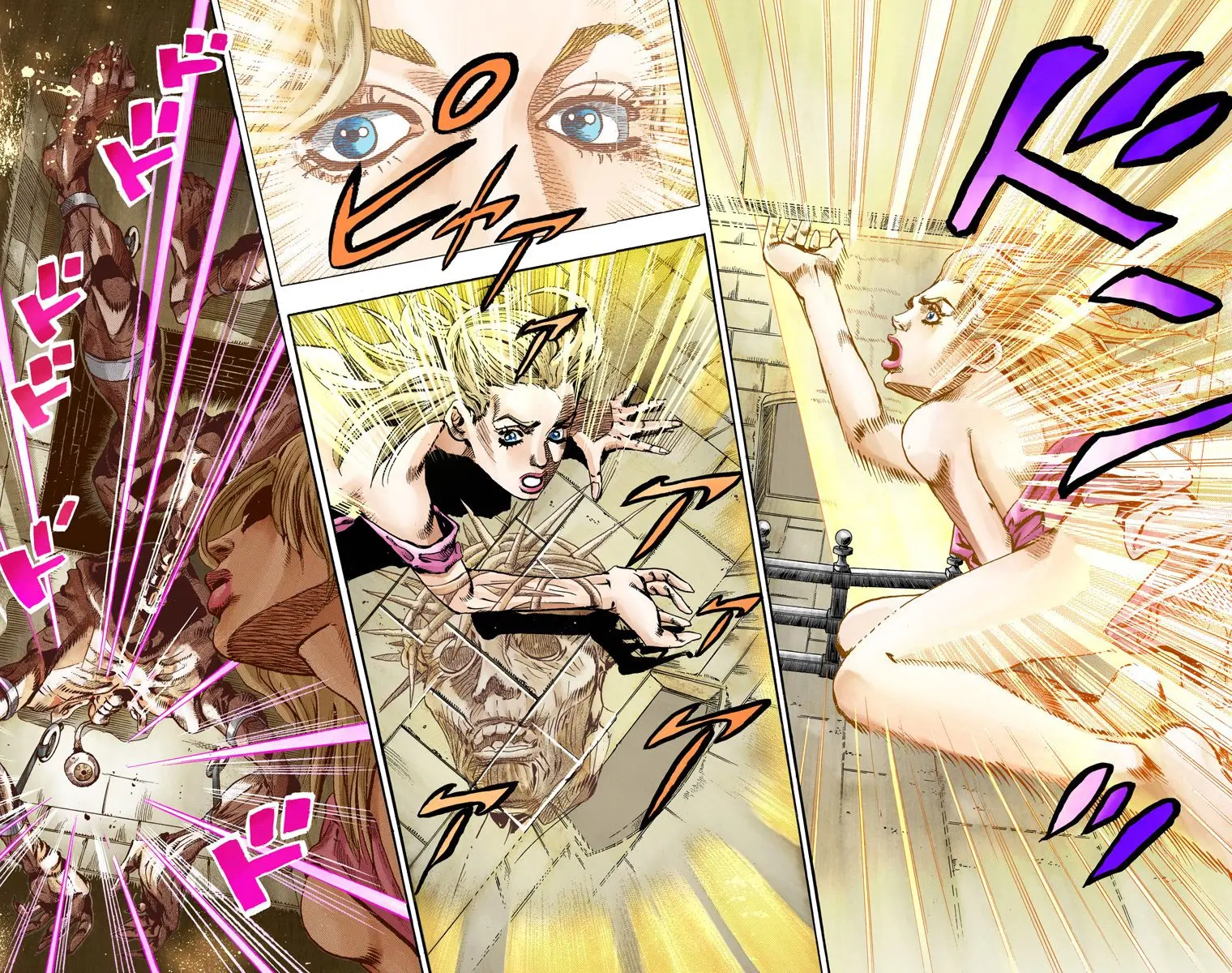 JoJo's Bizarre Adventure Steel Ball Run Colored Manga β Chapter 62 β Page 19