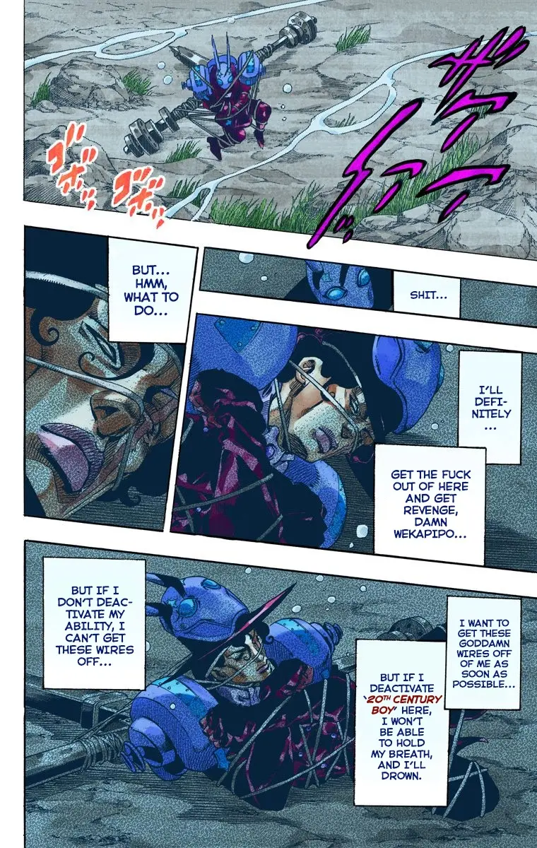 JoJo's Bizarre Adventure Steel Ball Run Colored Manga β Chapter 62 β Page 49