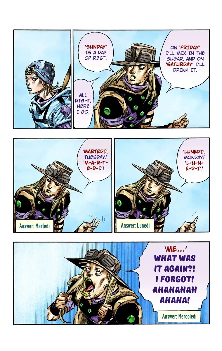 JoJo's Bizarre Adventure Steel Ball Run Colored Manga — Chapter 63 — Page 4