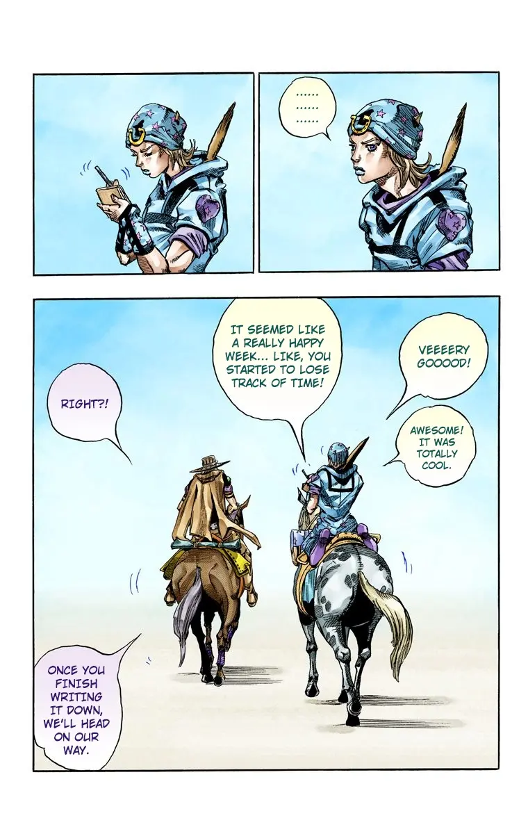 JoJo's Bizarre Adventure Steel Ball Run Colored Manga — Chapter 63 — Page 6