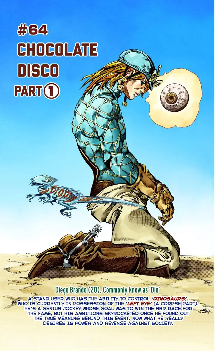 JoJo's Bizarre Adventure Steel Ball Run Colored Manga — Chapter 64 — Page 3