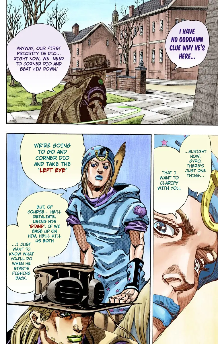 JoJo's Bizarre Adventure Steel Ball Run Colored Manga — Chapter 64 — Page 14