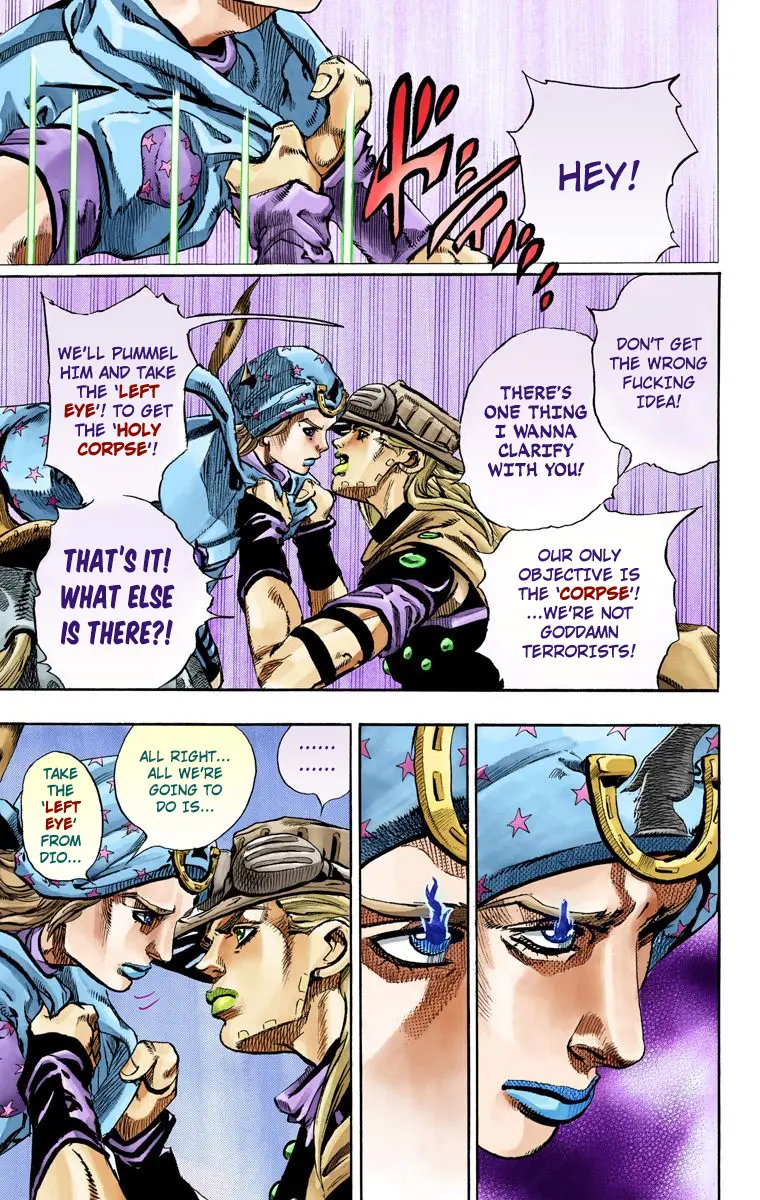 JoJo's Bizarre Adventure Steel Ball Run Colored Manga — Chapter 64 — Page 17