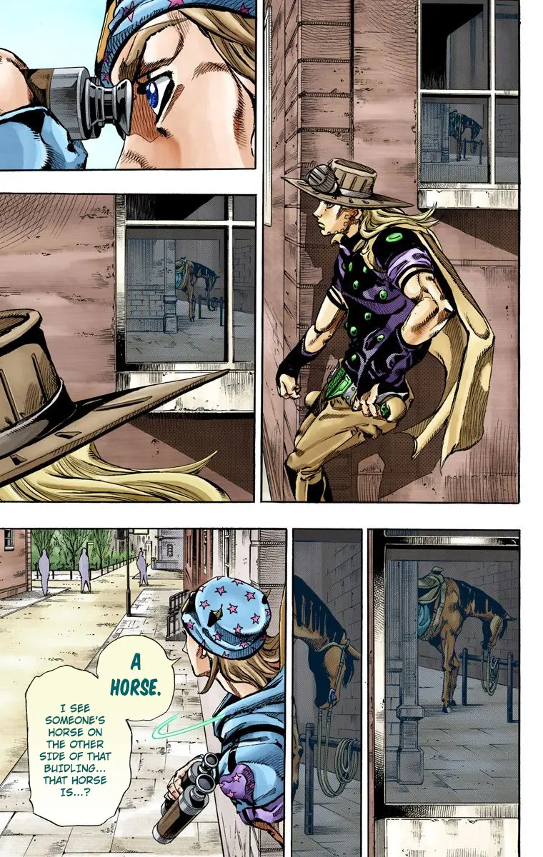 JoJo's Bizarre Adventure Steel Ball Run Colored Manga — Chapter 64 — Page 19