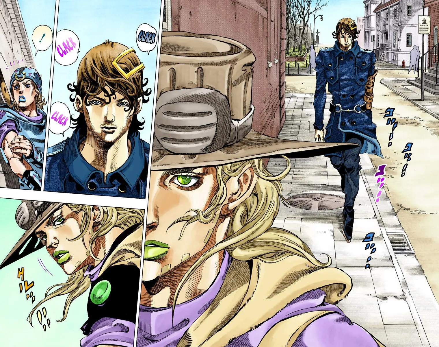JoJo's Bizarre Adventure Steel Ball Run Colored Manga — Chapter 64 — Page 20