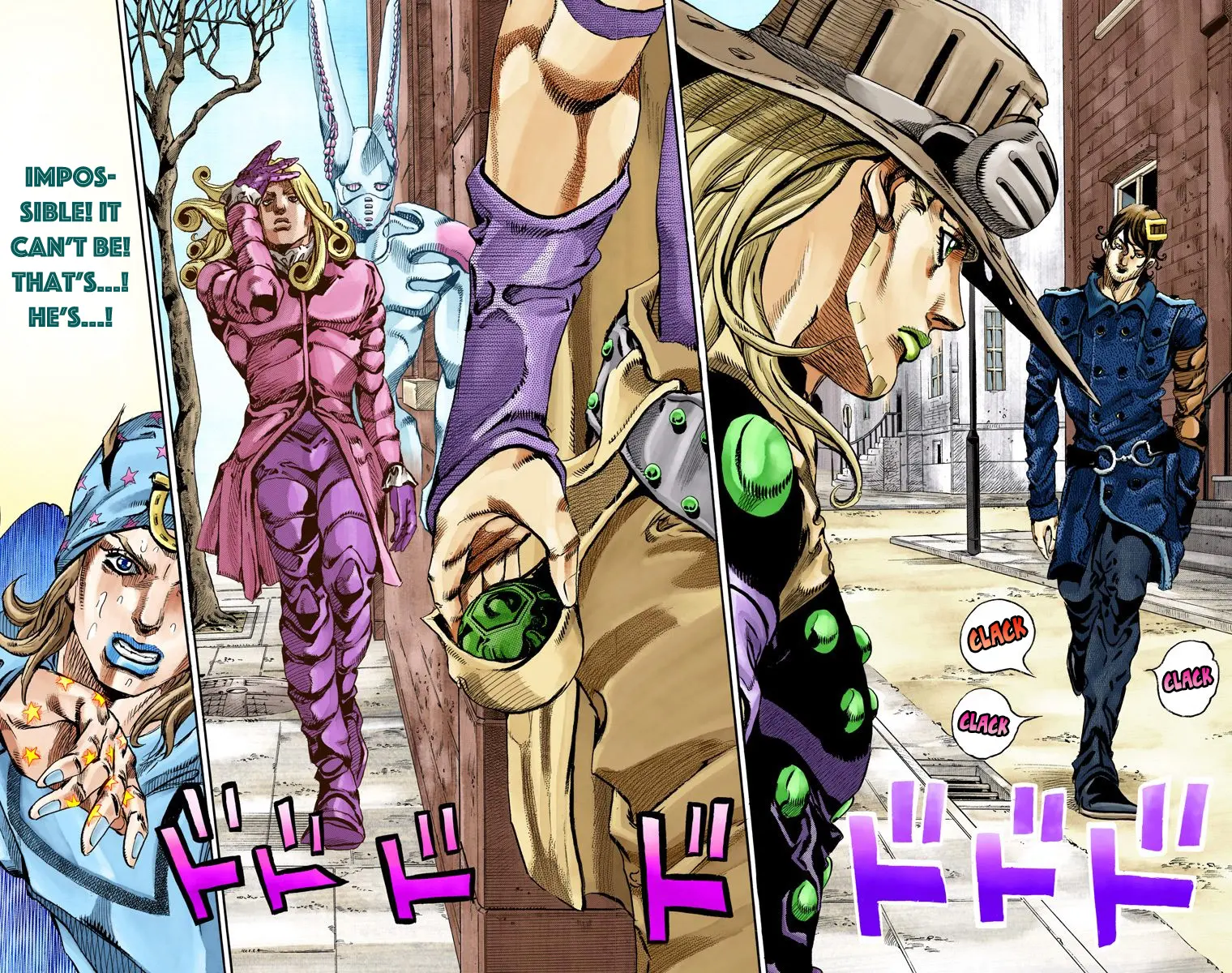 JoJo's Bizarre Adventure Steel Ball Run Colored Manga — Chapter 64 — Page 22