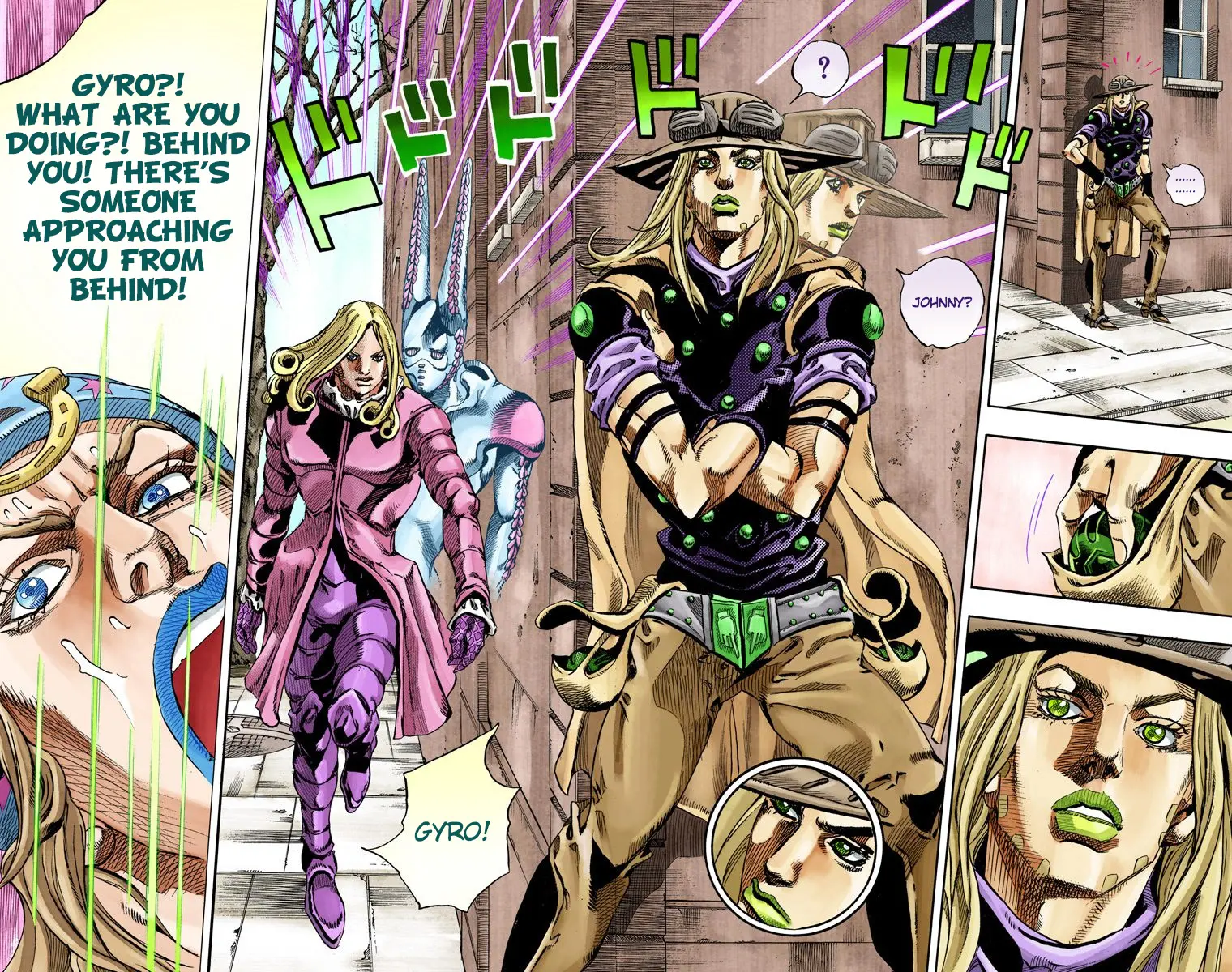 JoJo's Bizarre Adventure Steel Ball Run Colored Manga — Chapter 64 — Page 24