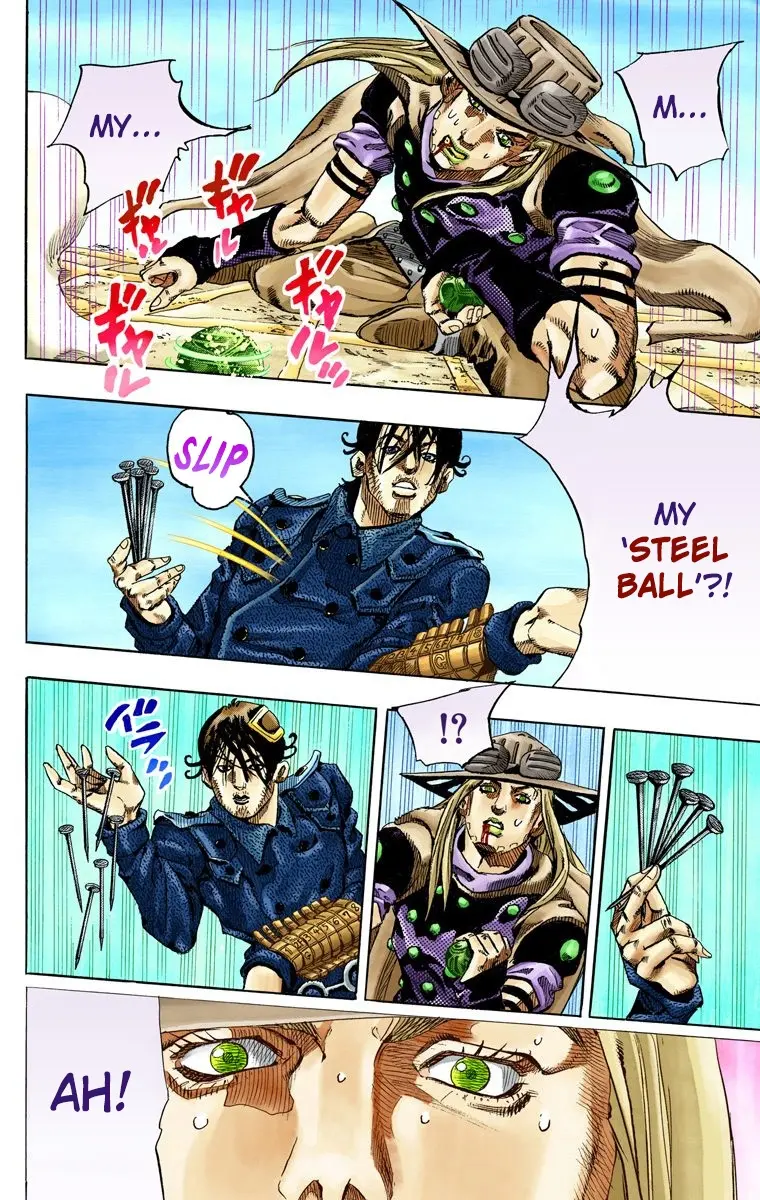 JoJo's Bizarre Adventure Steel Ball Run Colored Manga β Chapter 65 β Page 22