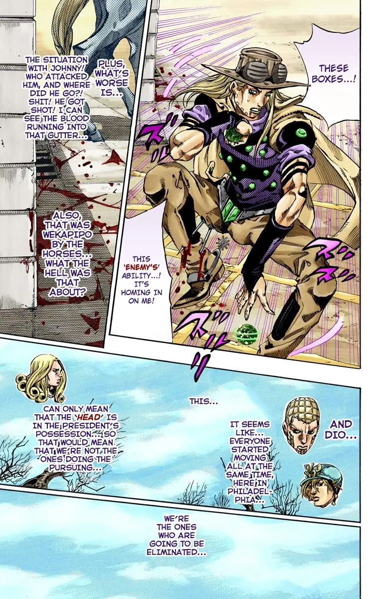 JoJo's Bizarre Adventure Steel Ball Run Colored Manga β Chapter 65 β Page 27