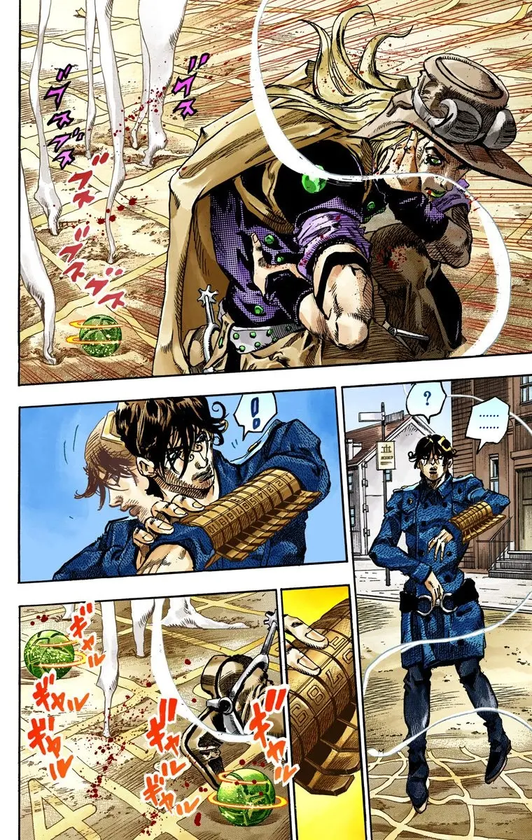 JoJo's Bizarre Adventure Steel Ball Run Colored Manga β Chapter 66 β Page 9