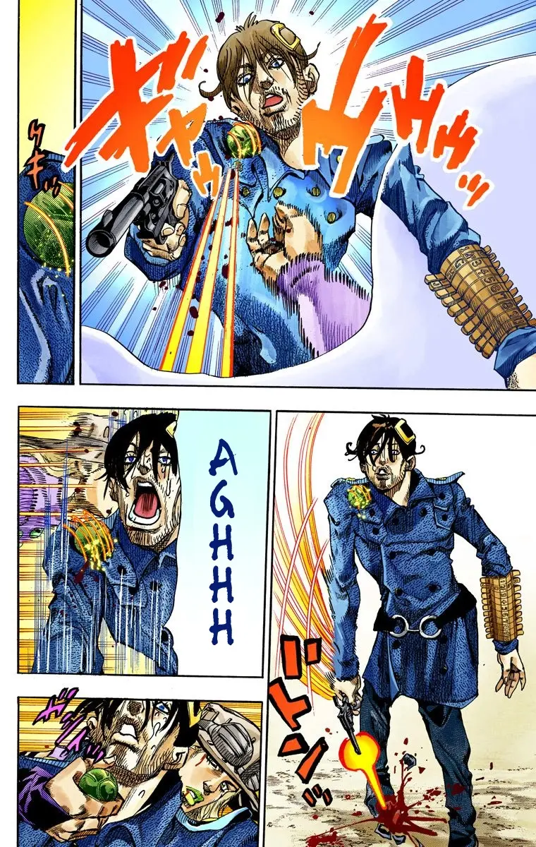 JoJo's Bizarre Adventure Steel Ball Run Colored Manga β Chapter 66 β Page 19