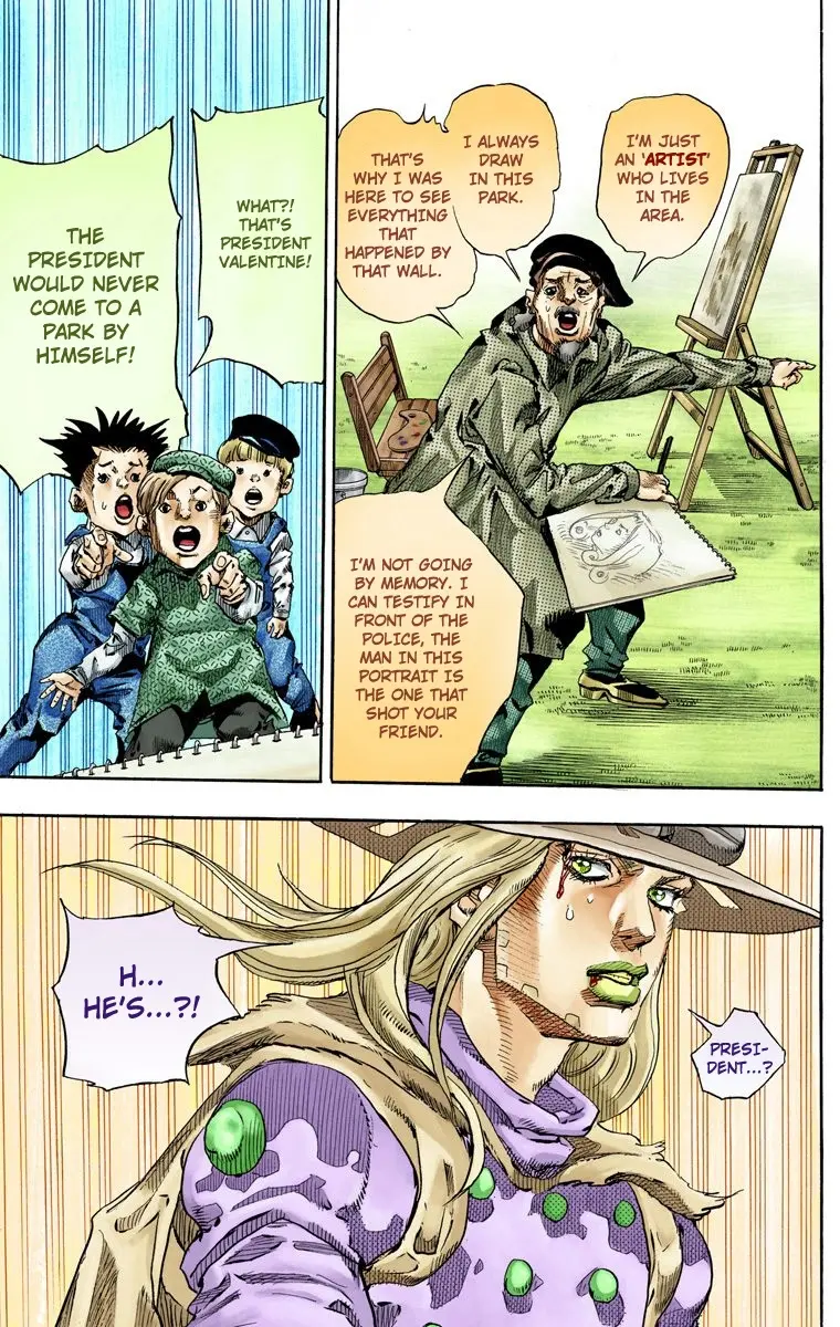 JoJo's Bizarre Adventure Steel Ball Run Colored Manga β Chapter 66 β Page 34