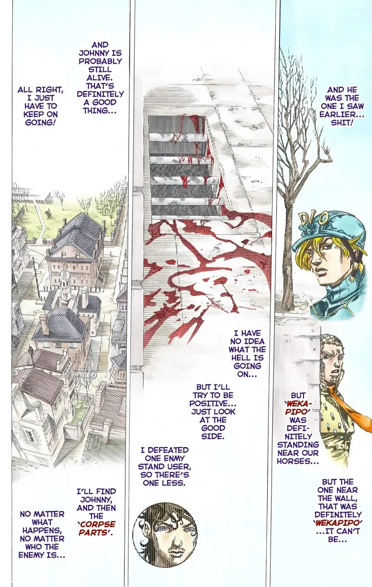 JoJo's Bizarre Adventure Steel Ball Run Colored Manga β Chapter 66 β Page 36