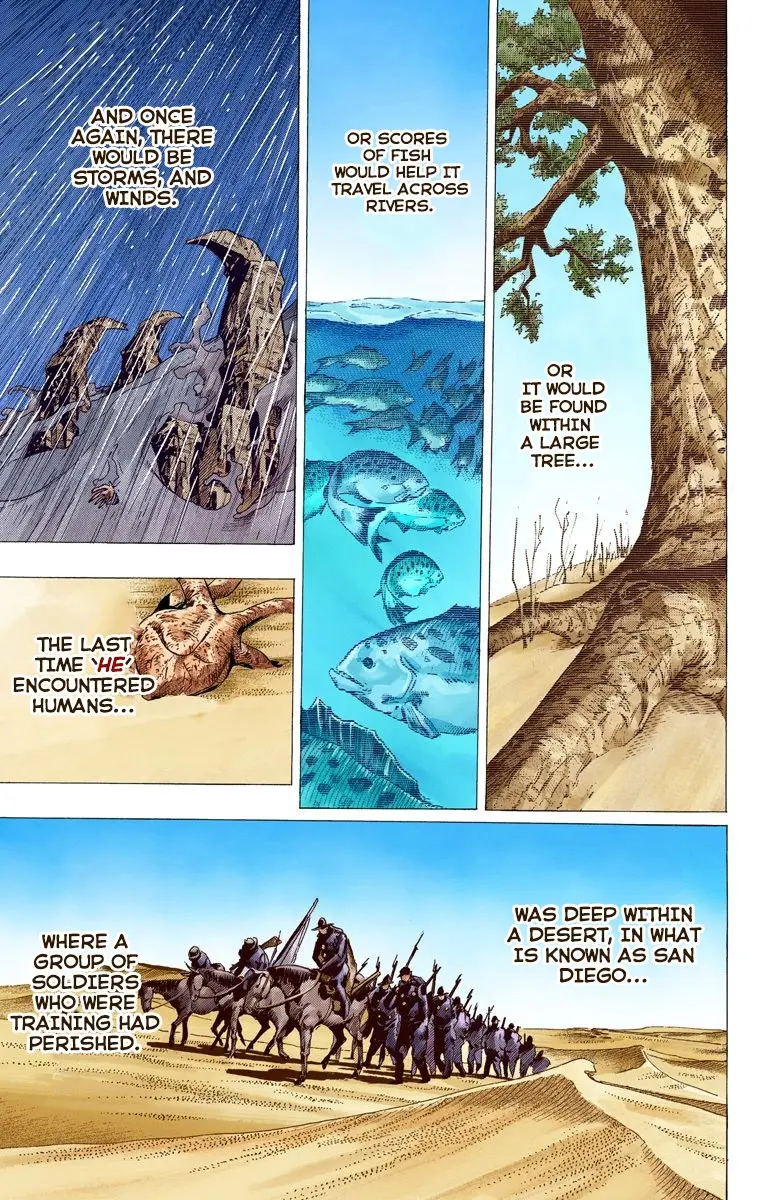 JoJo's Bizarre Adventure Steel Ball Run Colored Manga β Chapter 67 β Page 12
