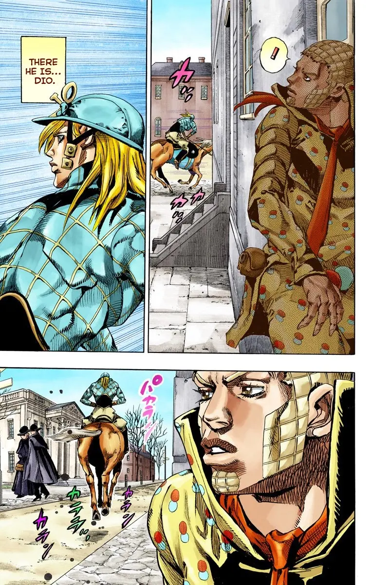 JoJo's Bizarre Adventure Steel Ball Run Colored Manga β Chapter 67 β Page 19