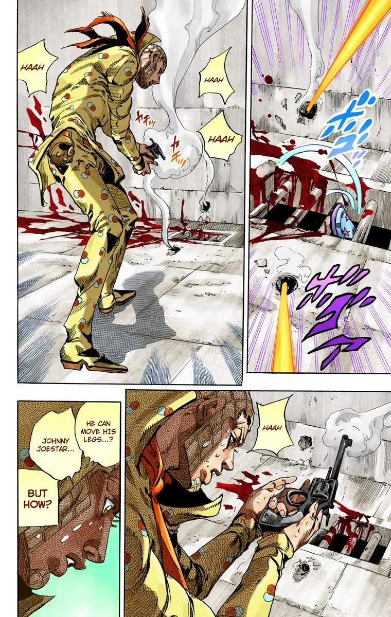JoJo's Bizarre Adventure Steel Ball Run Colored Manga β Chapter 67 β Page 34