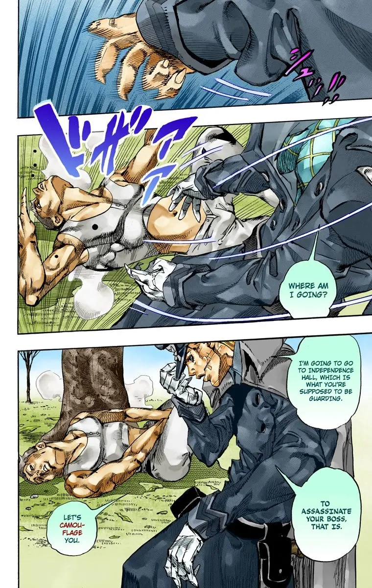 JoJo's Bizarre Adventure Steel Ball Run Colored Manga β Chapter 67 β Page 43