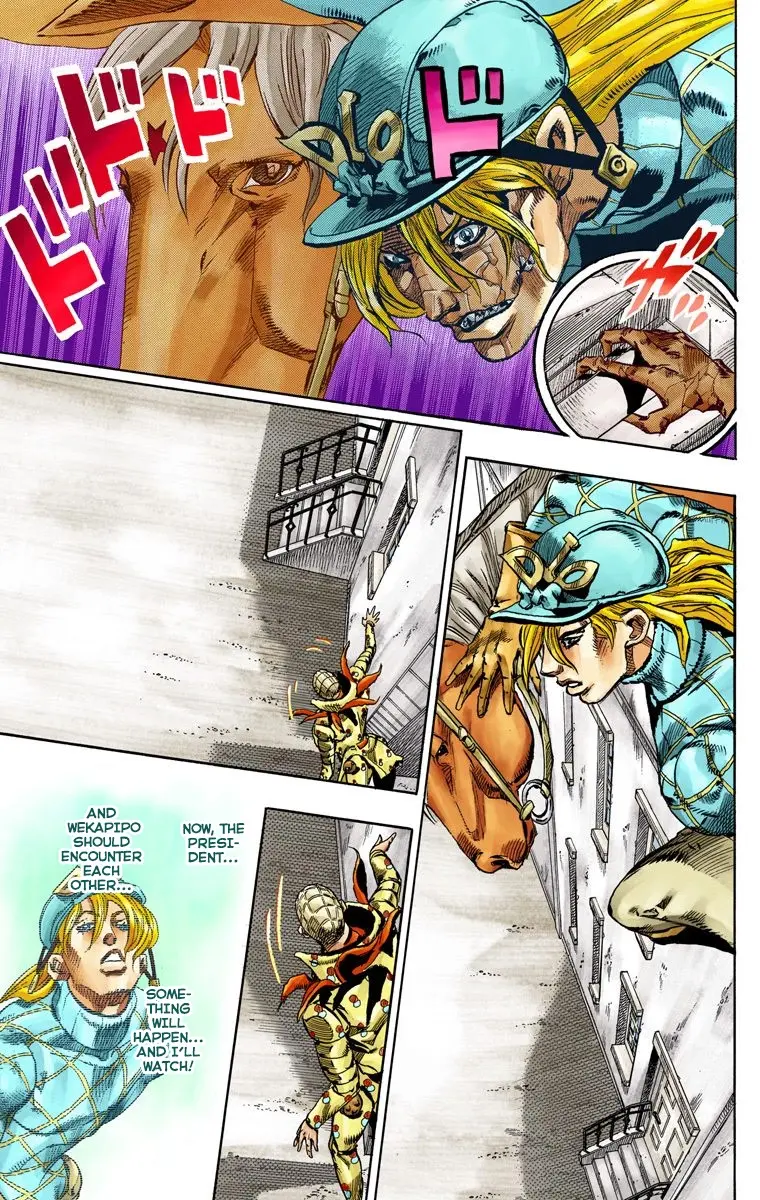 JoJo's Bizarre Adventure Steel Ball Run Colored Manga β Chapter 68 β Page 12