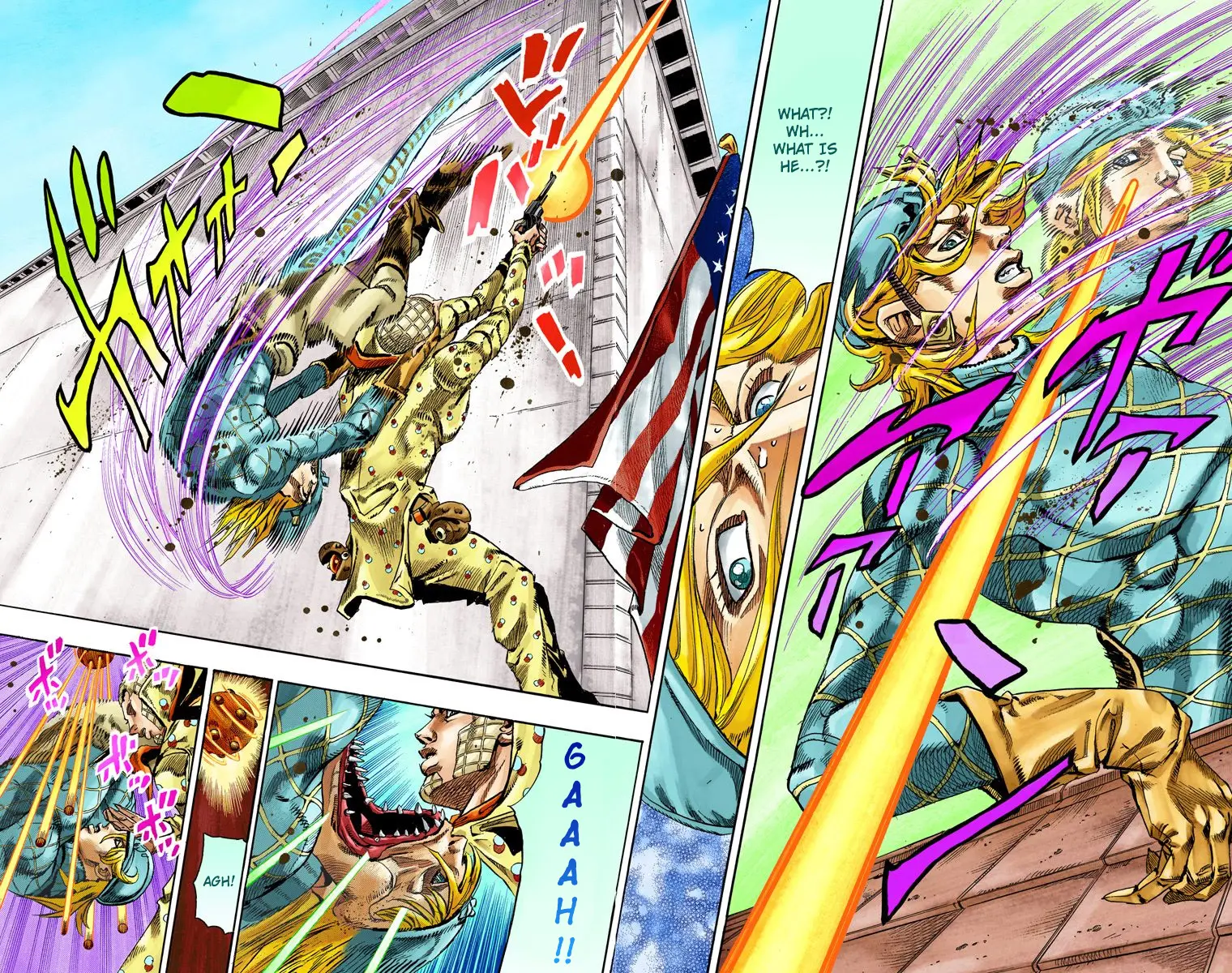 JoJo's Bizarre Adventure Steel Ball Run Colored Manga β Chapter 68 β Page 15