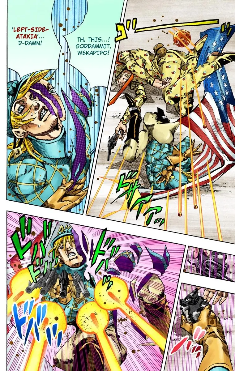 JoJo's Bizarre Adventure Steel Ball Run Colored Manga β Chapter 68 β Page 16