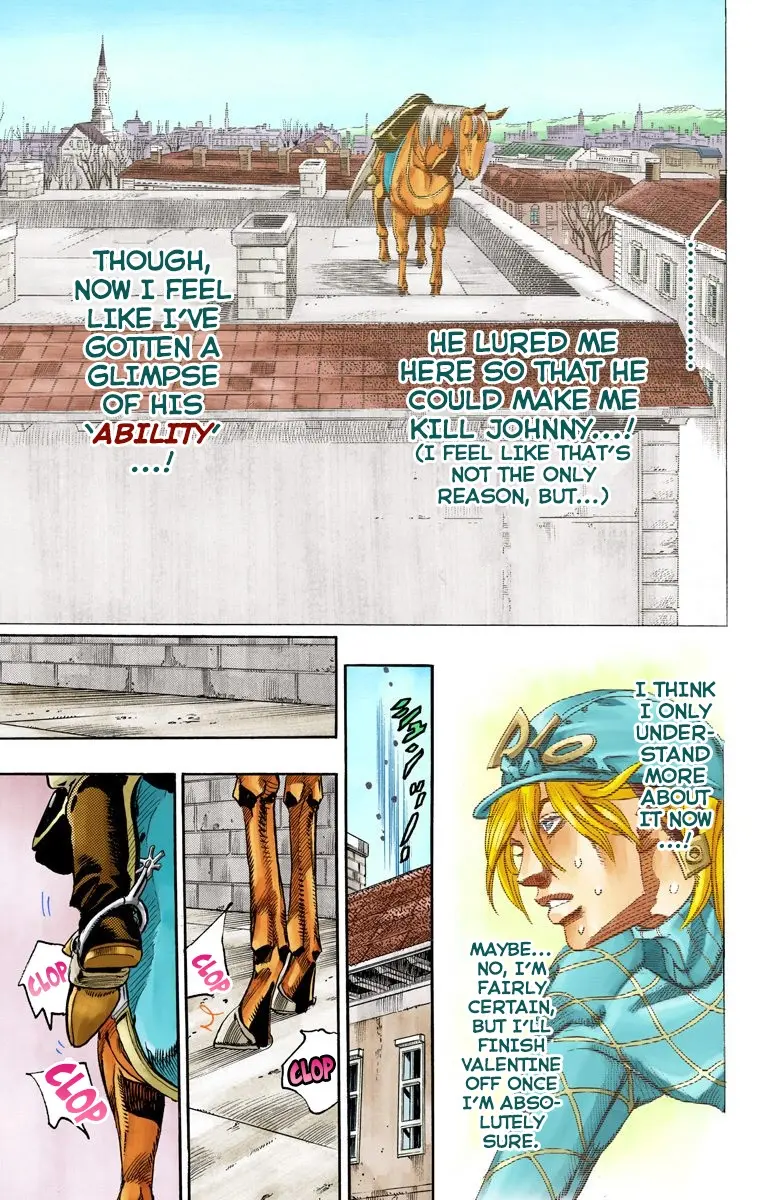 JoJo's Bizarre Adventure Steel Ball Run Colored Manga β Chapter 68 β Page 22