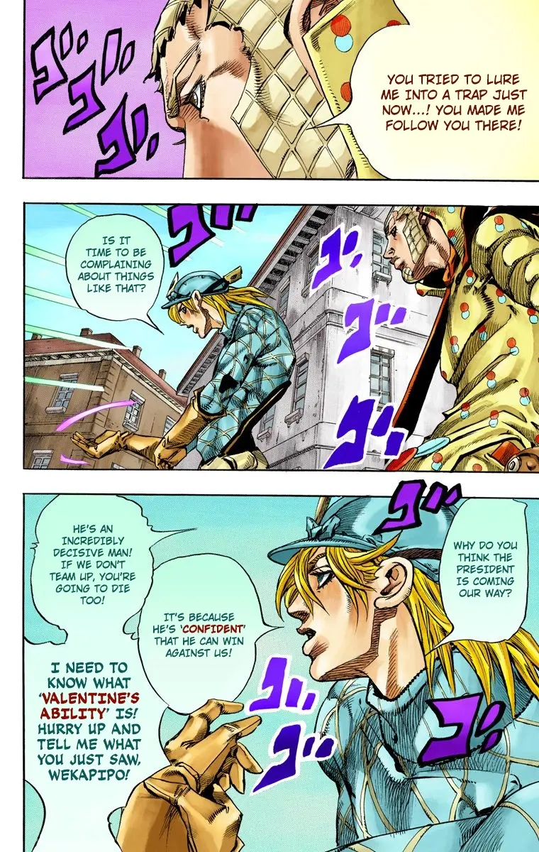 JoJo's Bizarre Adventure Steel Ball Run Colored Manga β Chapter 68 β Page 28