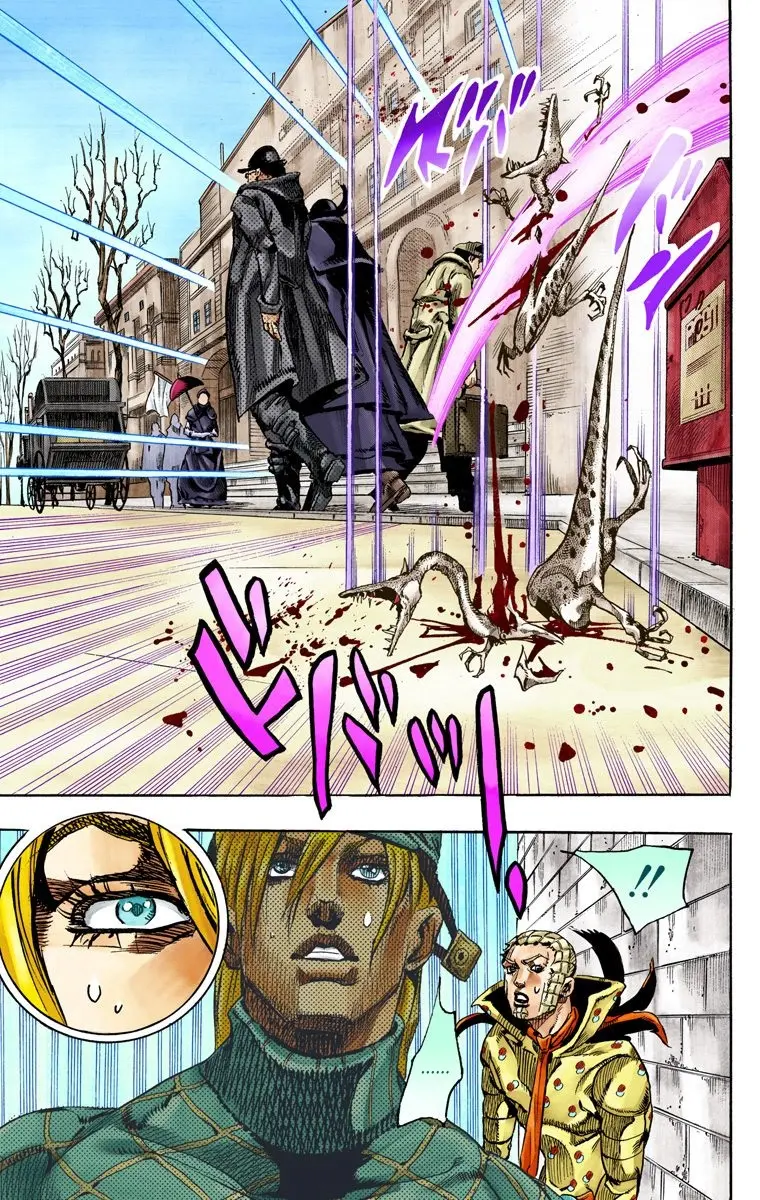 JoJo's Bizarre Adventure Steel Ball Run Colored Manga β Chapter 68 β Page 29