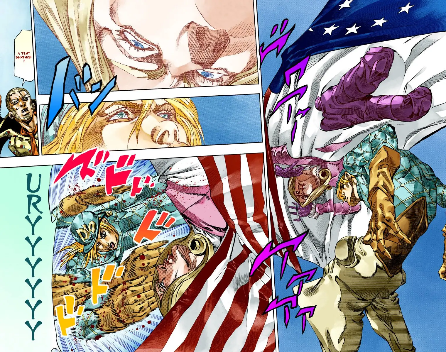 JoJo's Bizarre Adventure Steel Ball Run Colored Manga β Chapter 69 β Page 21