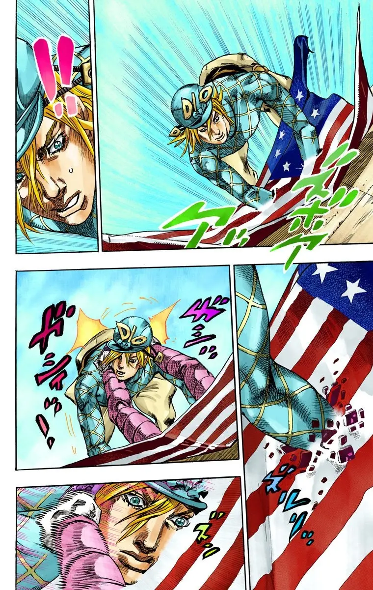 JoJo's Bizarre Adventure Steel Ball Run Colored Manga β Chapter 69 β Page 22