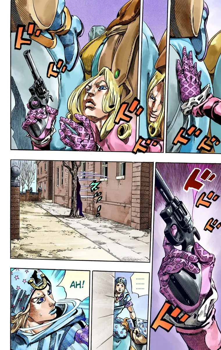 JoJo's Bizarre Adventure Steel Ball Run Colored Manga β Chapter 69 β Page 33