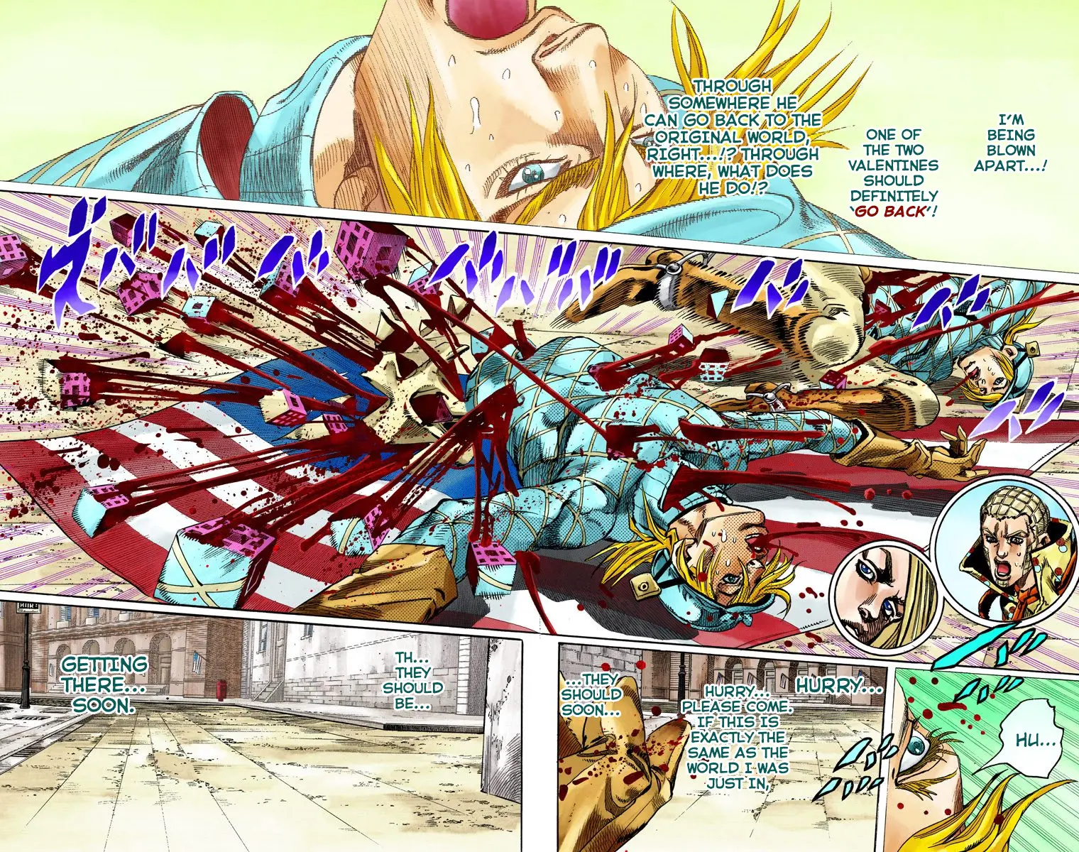 JoJo's Bizarre Adventure Steel Ball Run Colored Manga β Chapter 70 β Page 7