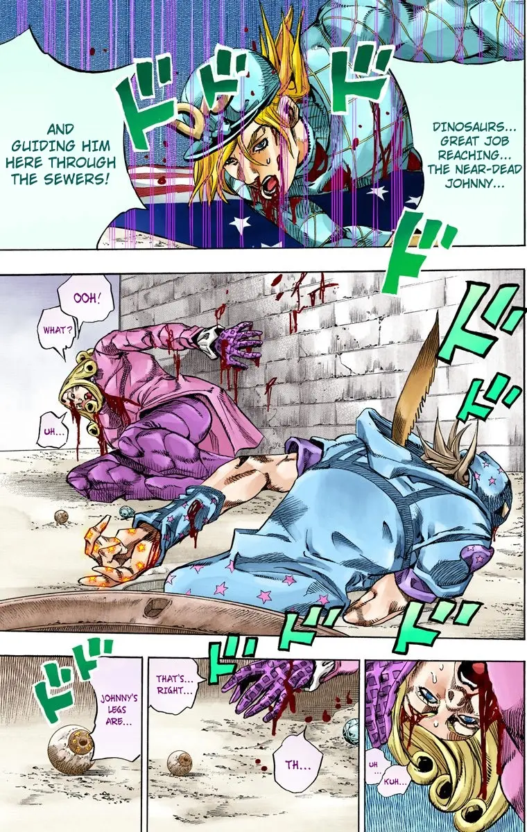 JoJo's Bizarre Adventure Steel Ball Run Colored Manga β Chapter 70 β Page 14