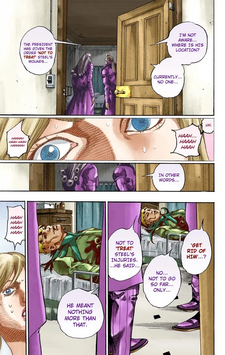 JoJo's Bizarre Adventure Steel Ball Run Colored Manga — Chapter 71 — Page 5