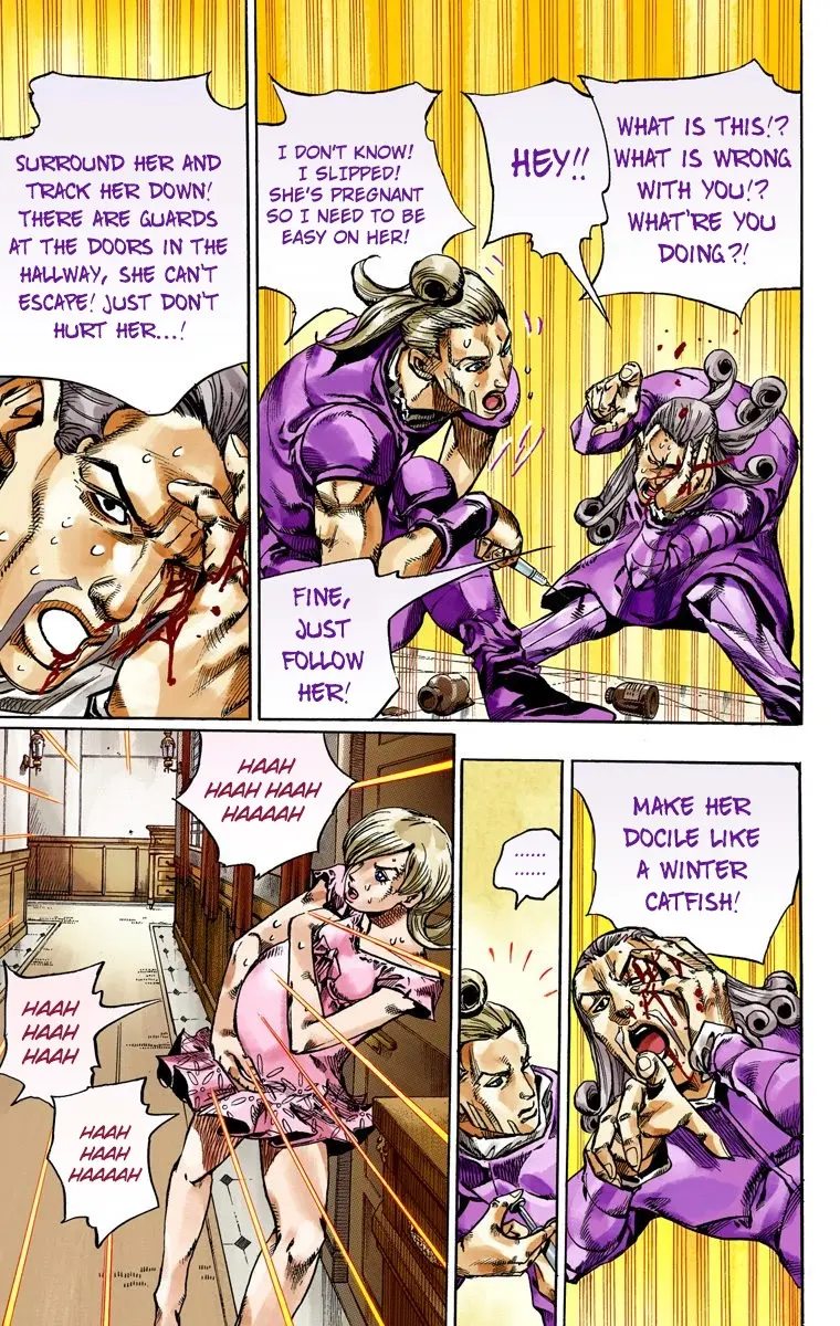JoJo's Bizarre Adventure Steel Ball Run Colored Manga — Chapter 71 — Page 18