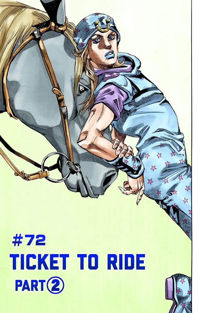 JoJo's Bizarre Adventure Steel Ball Run Colored Manga β Chapter 72 β Page 2