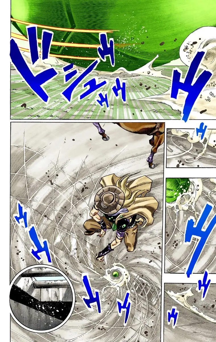 JoJo's Bizarre Adventure Steel Ball Run Colored Manga β Chapter 72 β Page 4