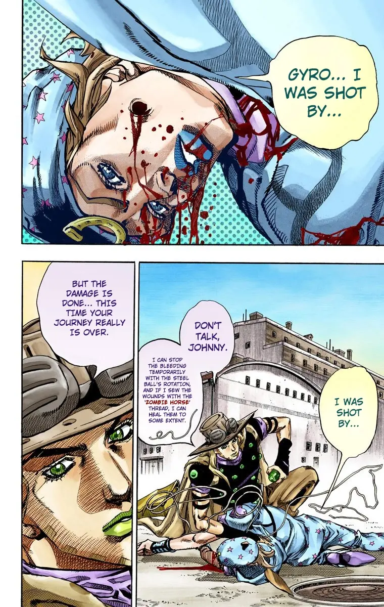 JoJo's Bizarre Adventure Steel Ball Run Colored Manga β Chapter 72 β Page 6