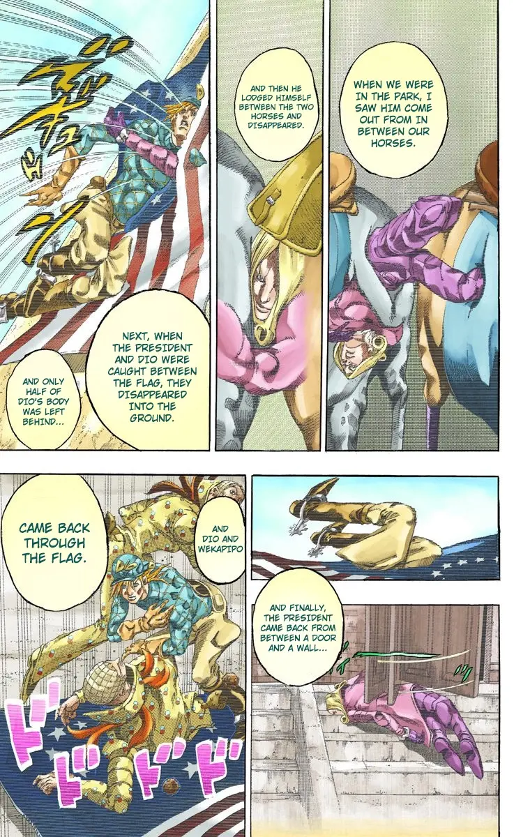 JoJo's Bizarre Adventure Steel Ball Run Colored Manga β Chapter 72 β Page 9